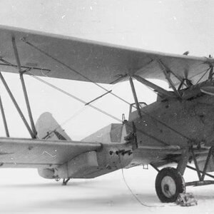 A soviet TSh-2 heavy assault biplane during the NII VVS trials (2)