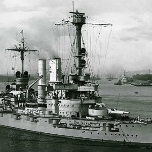 S.M.S Schlesien, the Deutschland-class pre-dreadnought German battleship in 30'