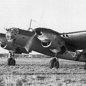 Tupolev SB bomber ( ? code SB-2), Finnish AF