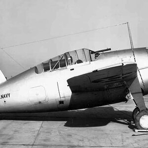 Brewster XF-2A-1 trials, 1938 (1)