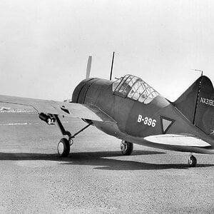 Brewster F2A Buffalo, B-396, Dutch AF