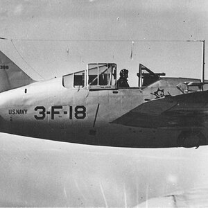 Brewster F2A-1 Buffalo, code 3-F-18, VF-3, 1940 (3)