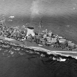 HMS Ajax , Leander-class light cruiser, 1944