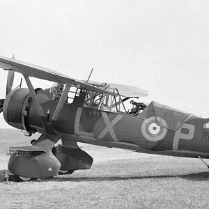 Westland Lysander s/n R1999 LX-P, no. 255 Squadron, 1940