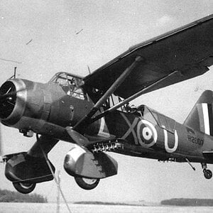 Westland Lysander Mk.II, R2007, LX-U, no. 225 Squadron