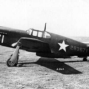 North American A-36A, "White 71", s/n 42-83671, 1943 (1)