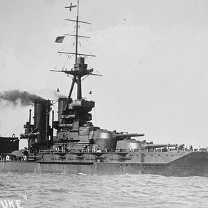 HMS Iron Duke battleship, 1916 (a)