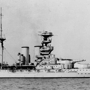 HMS Barham, a Queen Elizabeth-class battleship in 20' (2)