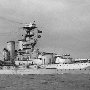HMS Malaya, a Queen Elizabeth-class battleship, 1926