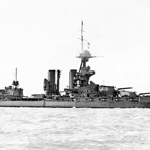 HMS Emperor of India, the Iron Duke-class dreadnought battleship (2)