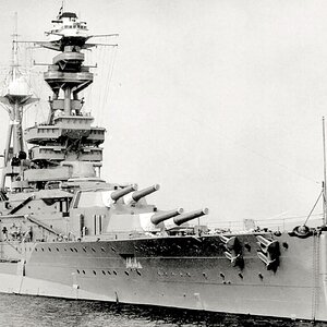 HMS Royal Oak, the Revenge-class battleships, 1937