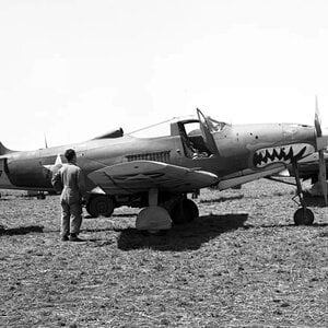 Bell P-400 Airacobra of the 67th Fighter Squadron, based on Quadalcanal