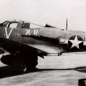Bell P-39L "Evelyn", s/n 42-4520 of the 345th FS, 350th FG (earlier 81st FG), 20th AF, North Africa, 1943