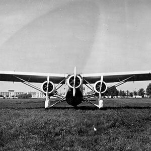 Caproni Ca.133, the front view