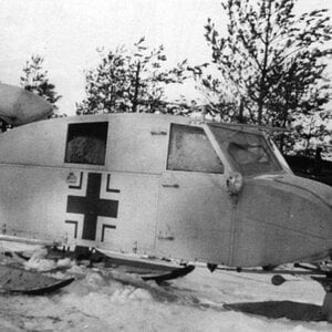German "Max Henschel" WH/WL aerosan based on the soviet OSGA (NKL)-6, NKL 16/37 aerosledge (2)