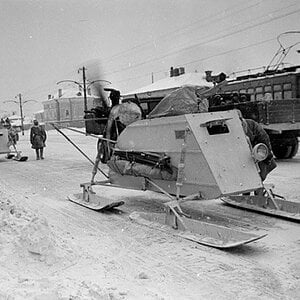 The soviet propeller-driven sledges NKL-26