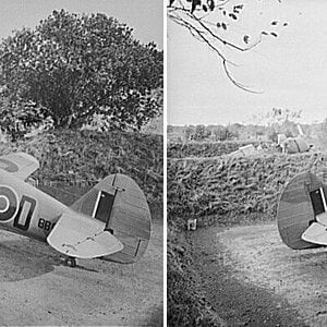 Curtiss Mohawk Mk.IV RAF s/n BB977 in India in January 1943