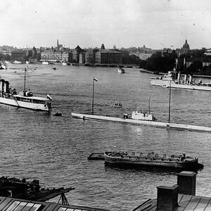 The visit of the Polish Navy ships in Stockholm, 1932 (1)