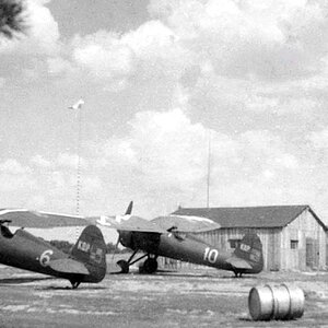 PZL P-11c "White 6 and 10 " of the 161st FS of the 6th Aviation Regiment sent to the KOP Orłówka airfield, 1939