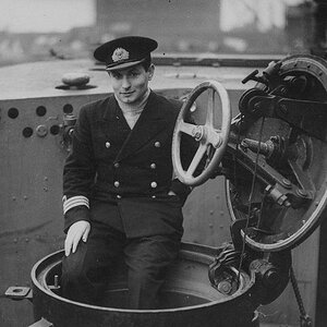Jan Grudziński, Lieutenant (Navy), the commander of the Polish submarine ORP Orzeł. (1)