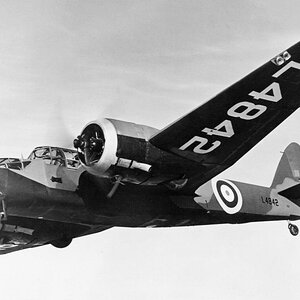 Bristol Blenheim IV, L4842 of no 59 Squadron RAF