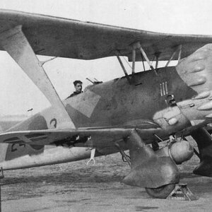 Henshel Hs-123 in Spain