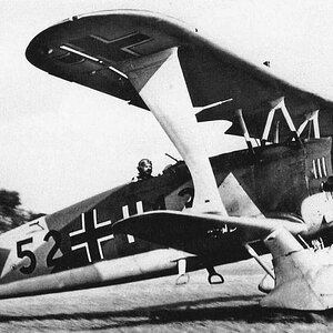 Henschel Hs-123A of the StG 162 in three-tone camouflage (2)