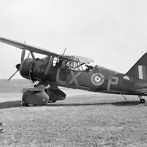 Westland Lysander of the no. 22 Army Co-operation Squadron,1940