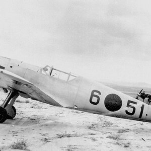 Bf 109B, code 6-51, Legion Condor, Spain 1936