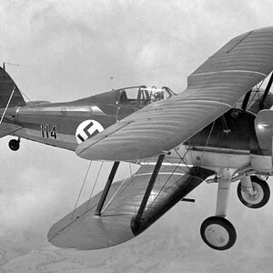 Gloster Gladiator , the Latvian AF