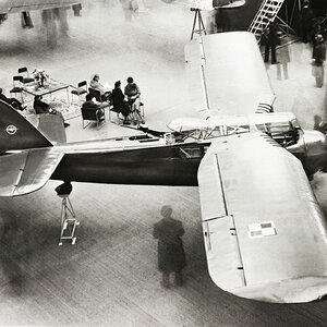 LWS-3/I Mewa at the Aviation Exibition , Paris, 1938