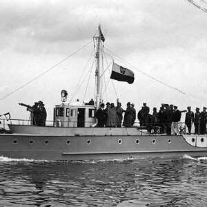 The Polish Border Guard pursuit boat "Batory" in August 1932