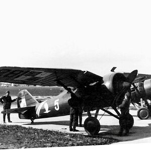 PZL P.7a "White 5" of the 123rd FS, 1939