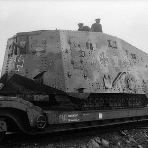 WW1 German A7V tank