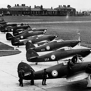 Hurricane Mk.I of no. 111 Squadron RAF, Northolt 1938 (1)