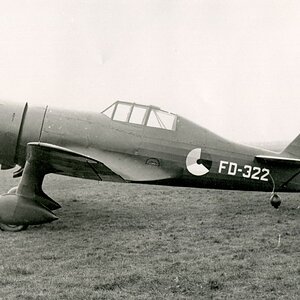 Fokker D.XXI  in 1936 (1)