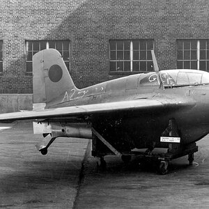 Mitsubishi J8M the third prototype serial 403 (2)