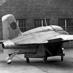 Mitsubishi J8M the third prototype serial 403 (1)