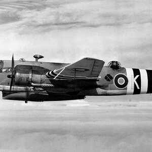 Vickers Warwick ASR Mk.I, HF944, code K, of the No. 282 Squadron RAF (1)