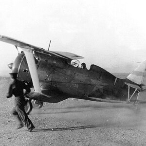 Polikarpov I-153 Chaika, the 3rd Squadron of the 72nd SAP of the VVS VMF, Vaenga-1 airfield in the Murmansk area 1941/42 (3)