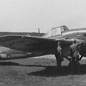 Ilyushin Il-2 early model, captured by Germans