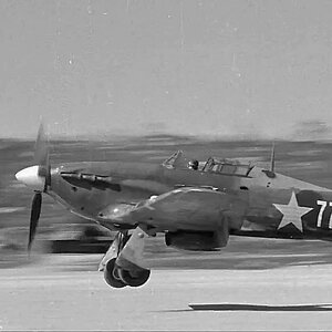 Hawker Hurricane Mk.IIB BN297 of the 78th IAP VVS VMF, Vaenga-2 airfield 1942 (1)