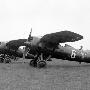 PZL P-7a "White 6" of the 121 Fighter Squadron