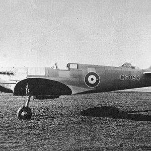 Spitfire prototype K5054 , March 1936 (2)