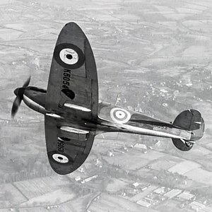 Spitfire prototype K5054 camouflaged, 20 January 1938 (4)