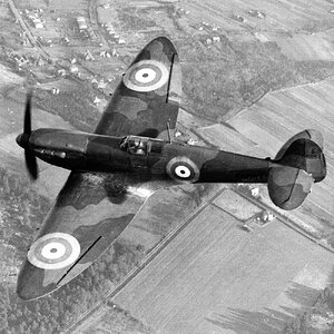 Spitfire prototype K5054 camouflaged, 20 January 1938 (3)