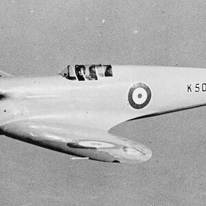 Spitfire prototype K5054 in flight (8)