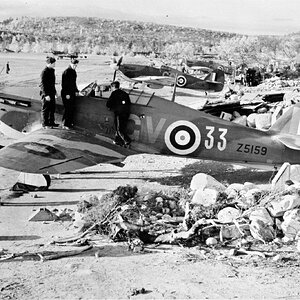 Hawker Hurricane Mk.IIb of No. 134 Squadron at Vaenga, USSR, September 1941