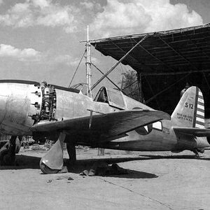 A captured Mitsubishi J2M-3 Raiden in US markings, April 1945 (4)