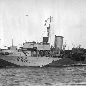 HMS Crocus K49, the Flower type corvette